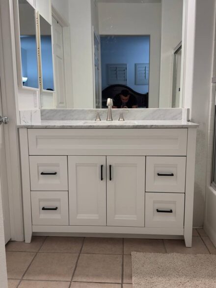 Cabinet Refinishing & Painting work 1